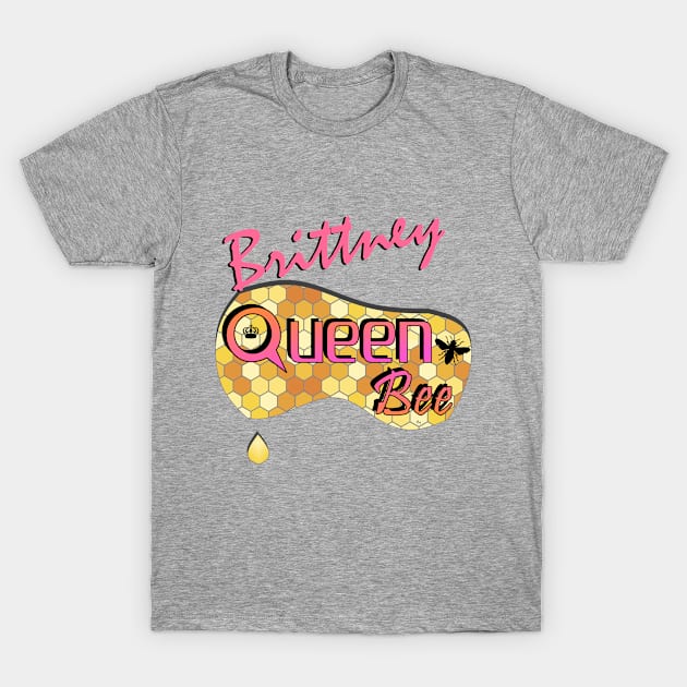 Brittney Queen Bee T-Shirt by  EnergyProjections